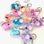 Heart Animals Floaty Key Charm | BCMini