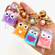 Popsicle Face Floaty Key Charm | BCMini