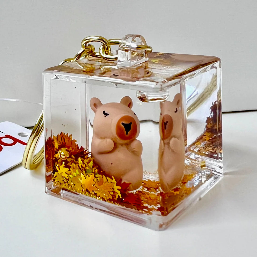 Capybara Cube Floaty Charm