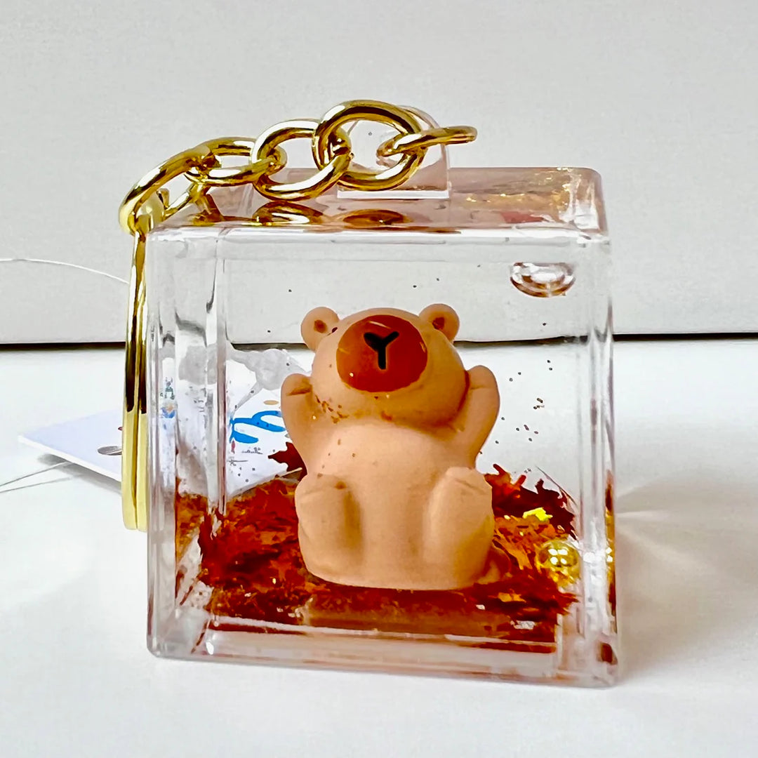 Capybara Cube Floaty Charm