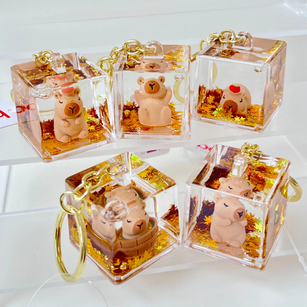 Capybara Cube Floaty Charm