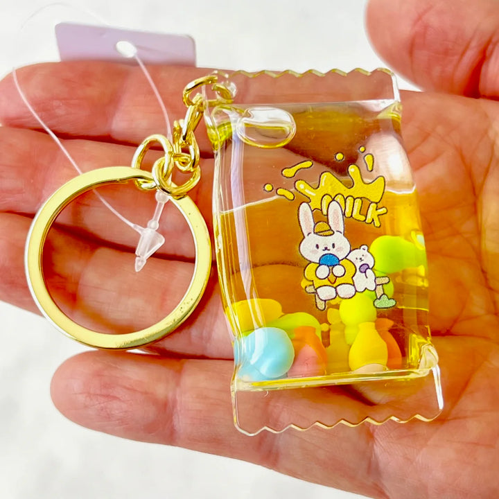 Bunny Candy Floaty Key Charm
