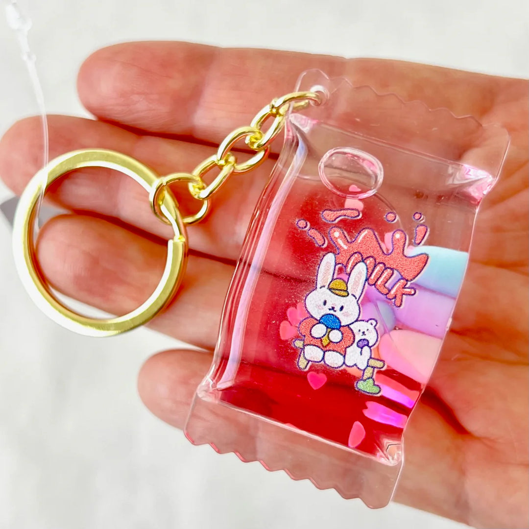 Bunny Candy Floaty Key Charm