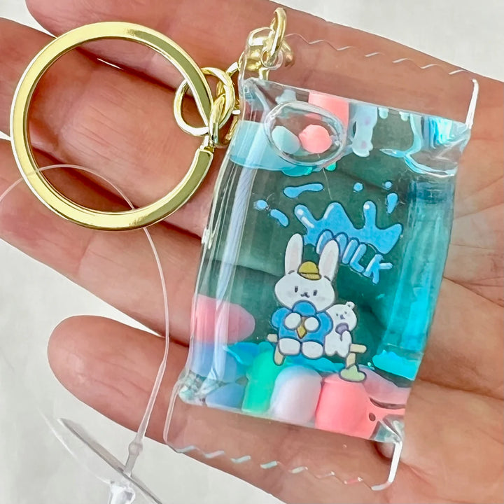 Bunny Candy Floaty Key Charm