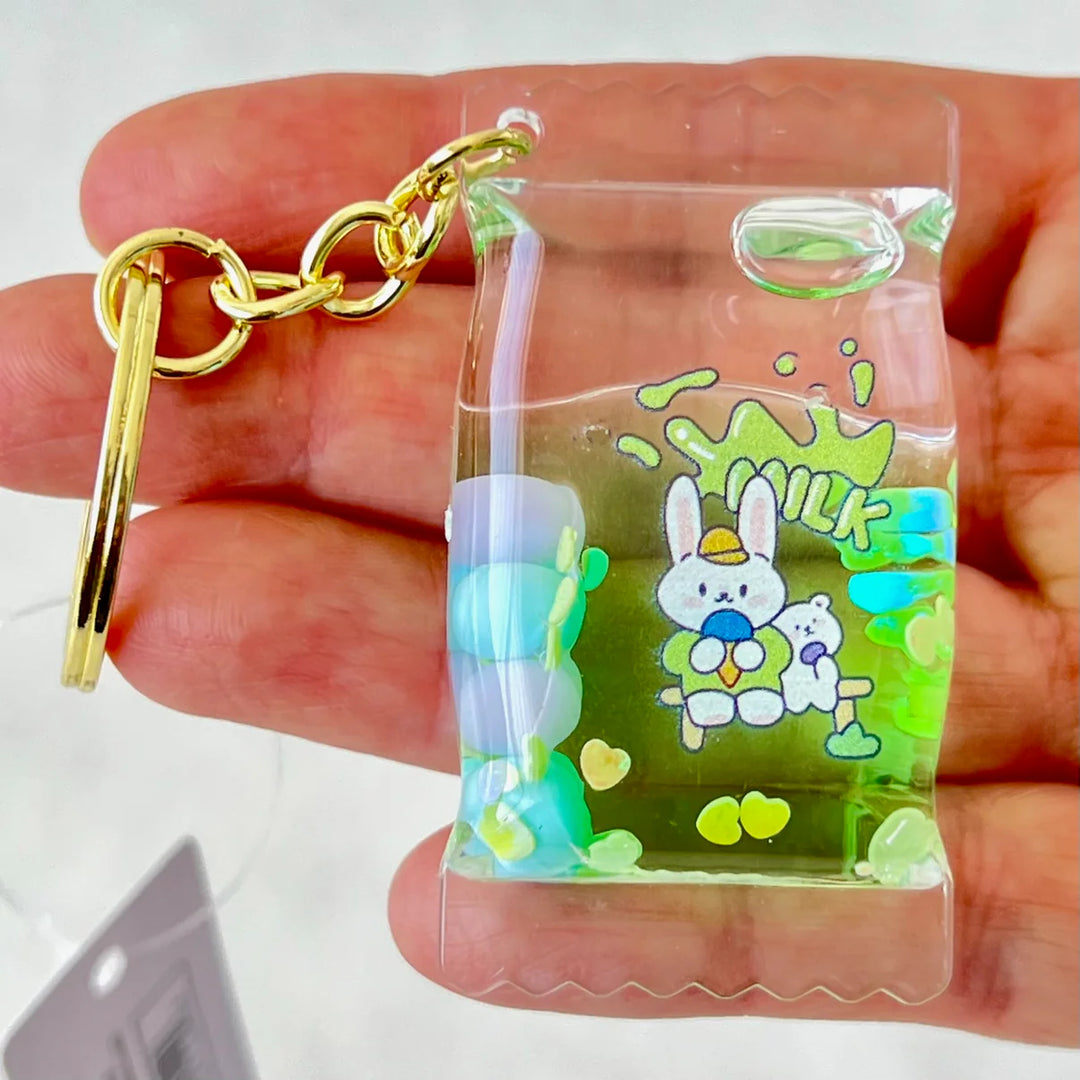 Bunny Candy Floaty Key Charm