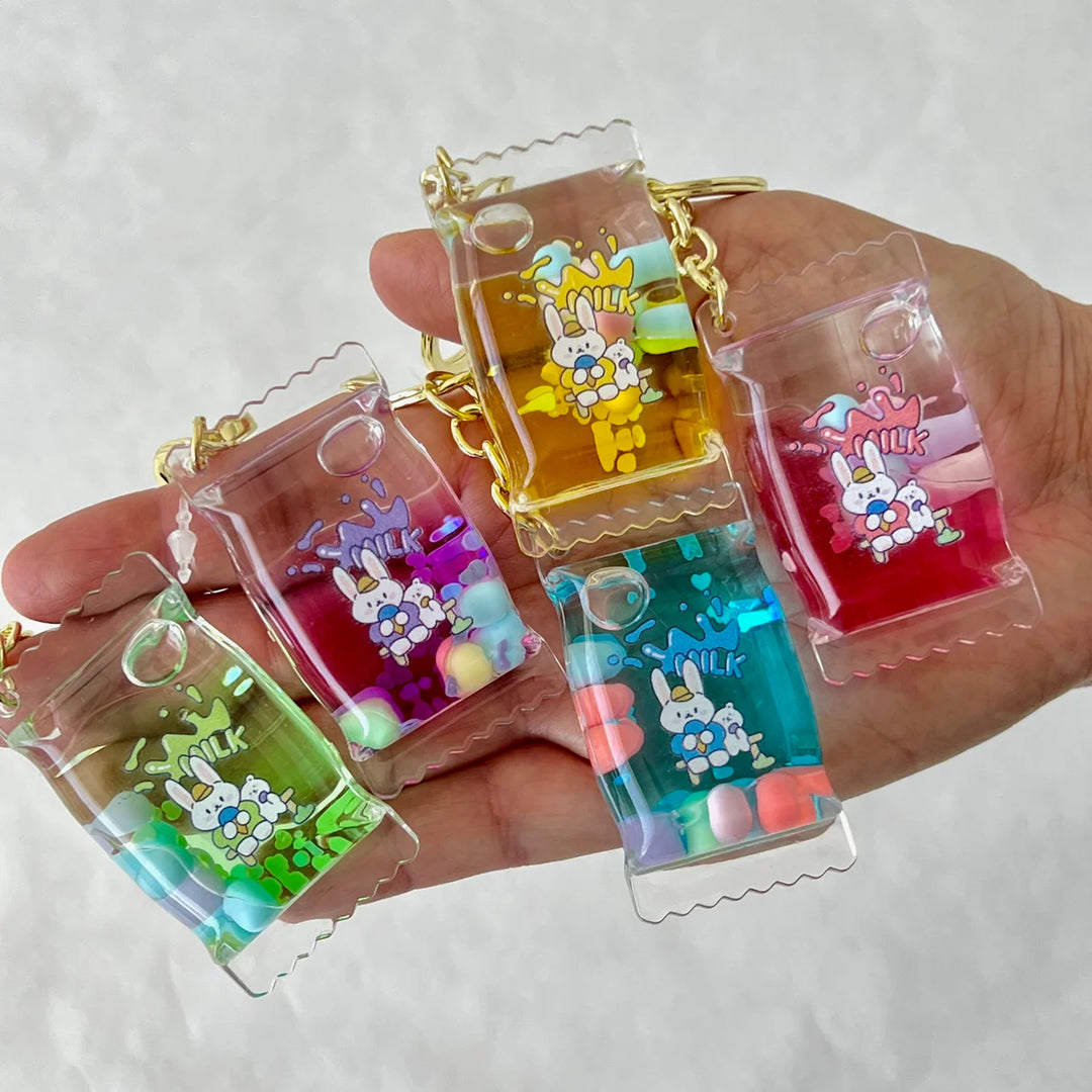 Bunny Candy Floaty Key Charm
