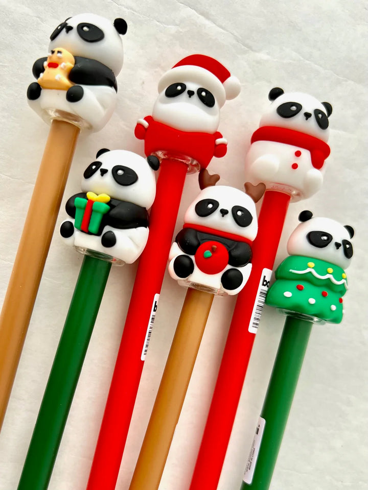 Christmas Panda Gel Pens