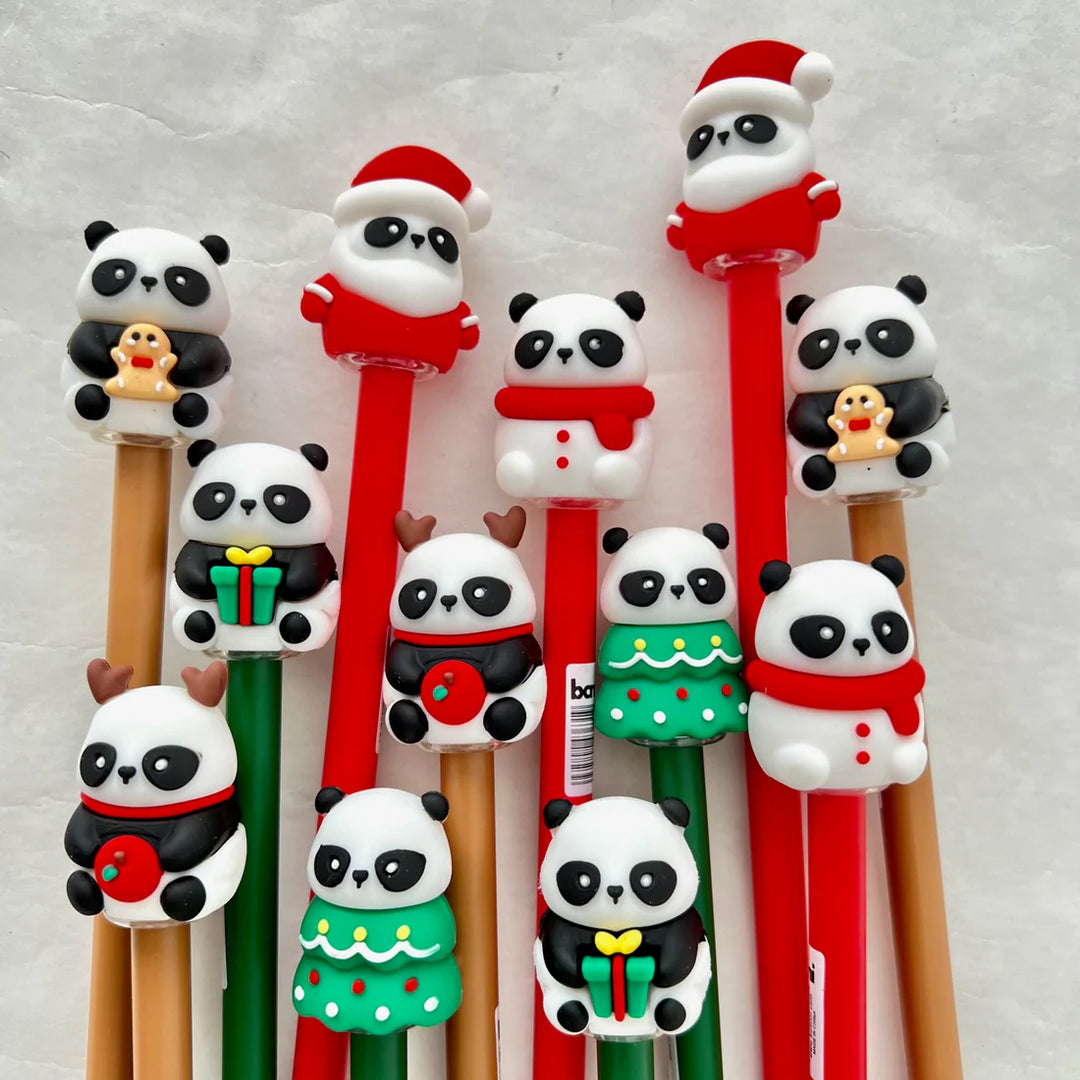 Christmas Panda Gel Pens