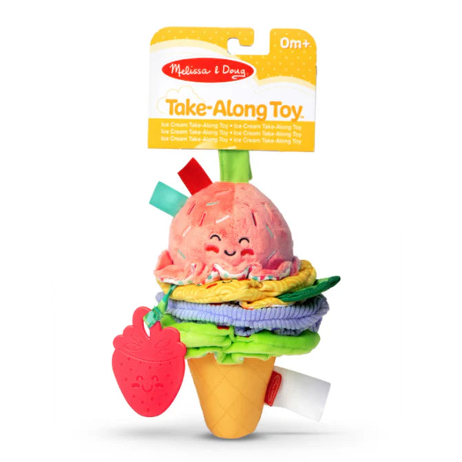 Ice Cream Take-Along Pull Toy | Melissa & Doug