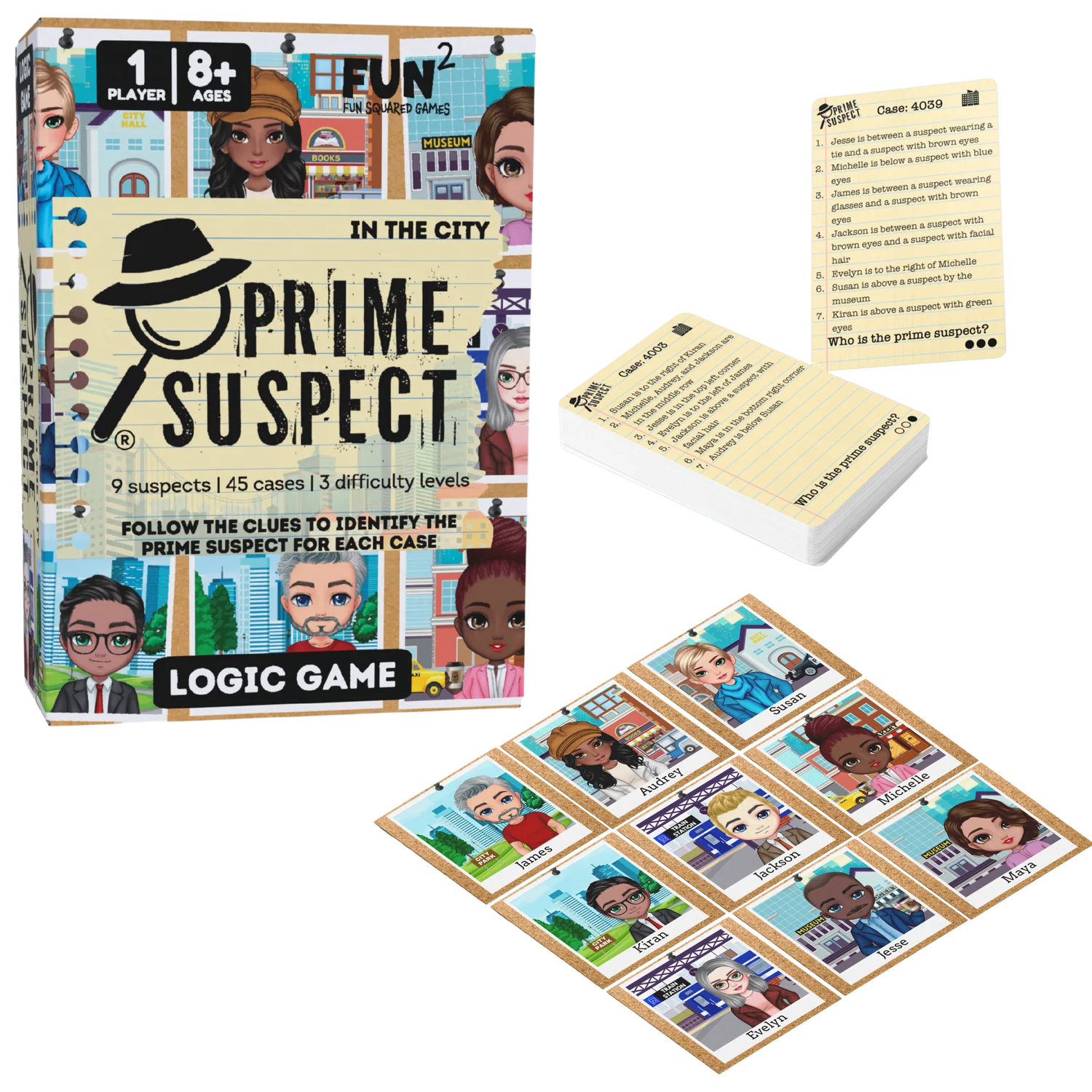 Prime Suspect: In the City| Fun Squared Games