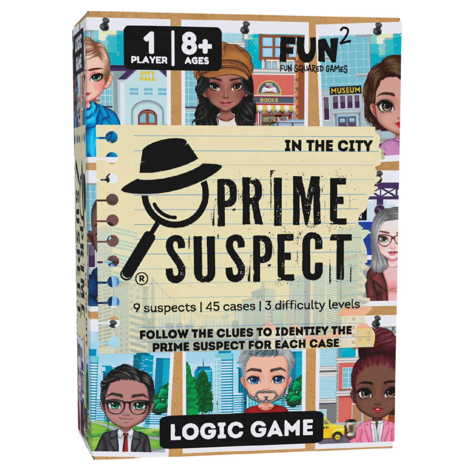 Prime Suspect: In the City| Fun Squared Games