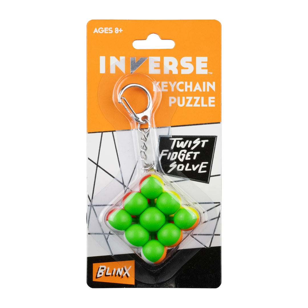 Inverse Blinx Puzzle Keychain | Project Genius
