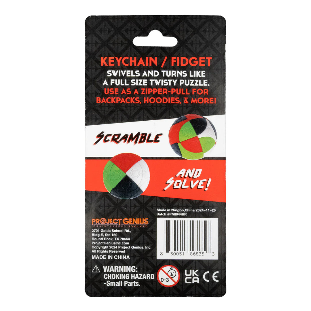 Inverse Cosmo Puzzle Keychain | Project Genius
