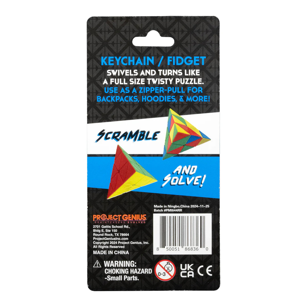 Inverse Trik Puzzle Keychain | Project Genius
