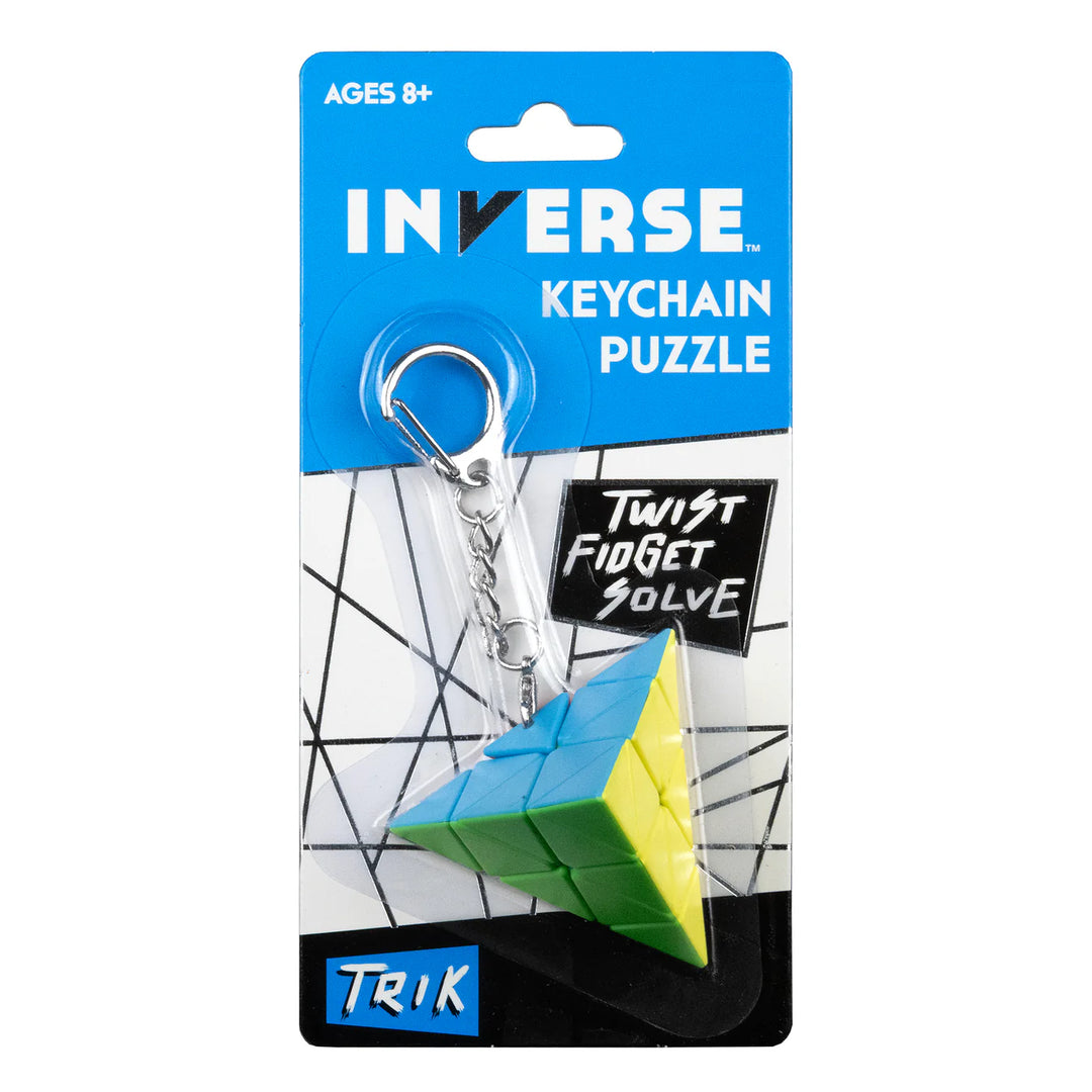 Inverse Trik Puzzle Keychain | Project Genius