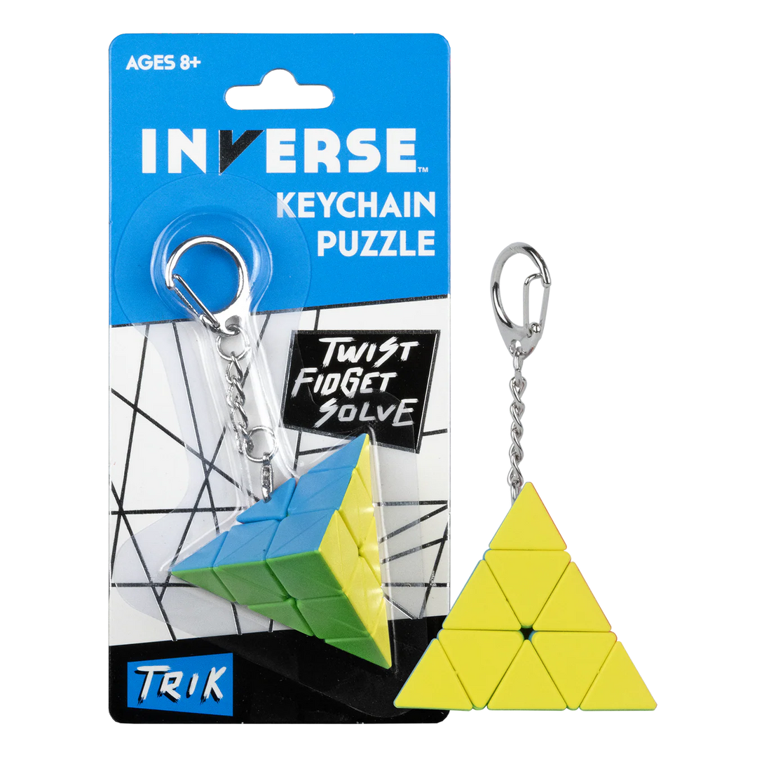 Inverse Trik Puzzle Keychain | Project Genius