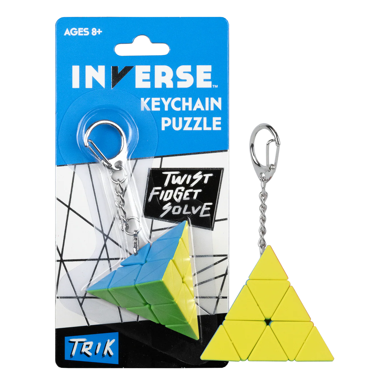 Inverse Trik Puzzle Keychain | Project Genius