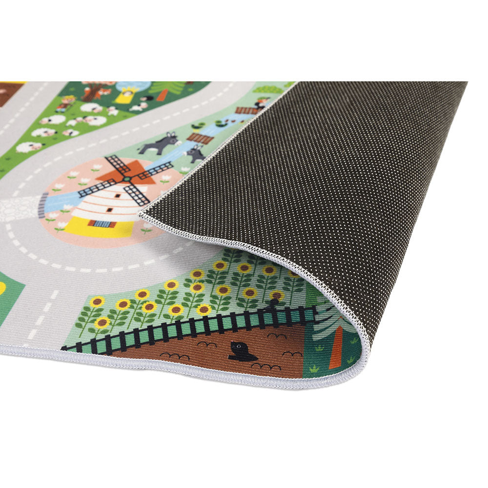 Play Mat with Circuit - Countyside - Cross Roads | Janod - LOCAL PICK UP ONLY