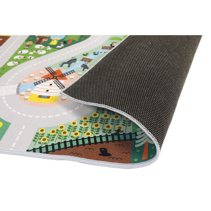 Play Mat with Circuit - Countyside - Cross Roads | Janod - LOCAL PICK UP ONLY