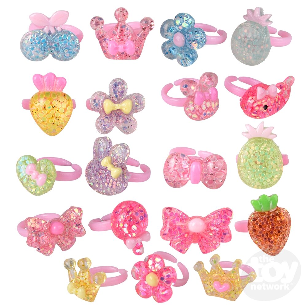 Dreamy Sparkle Ring Shell Assortment  | The Toy Network