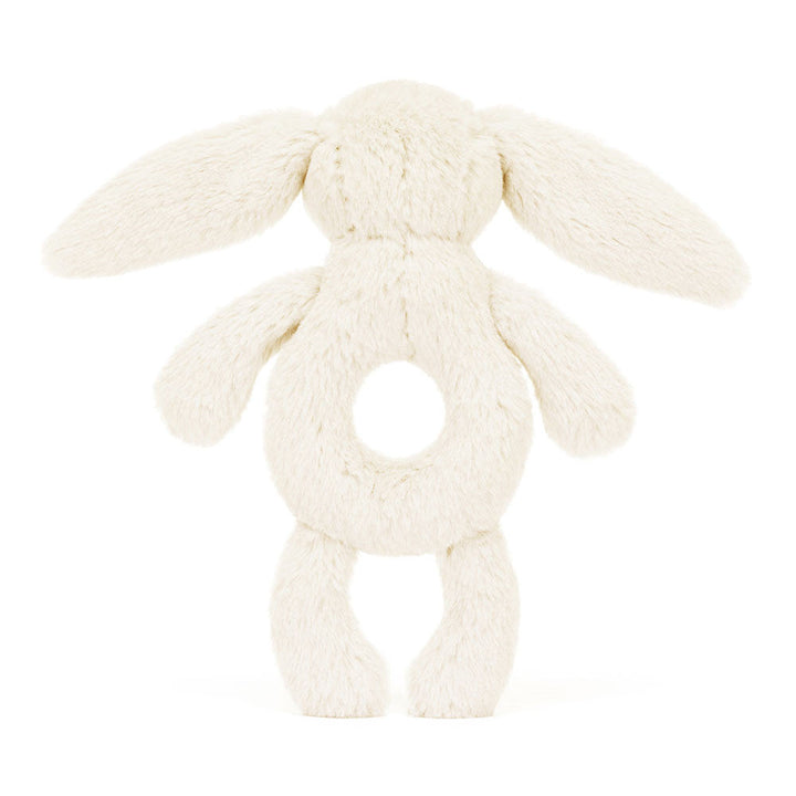 Bashful Cream Bunny Ring Rattle | Jellycat