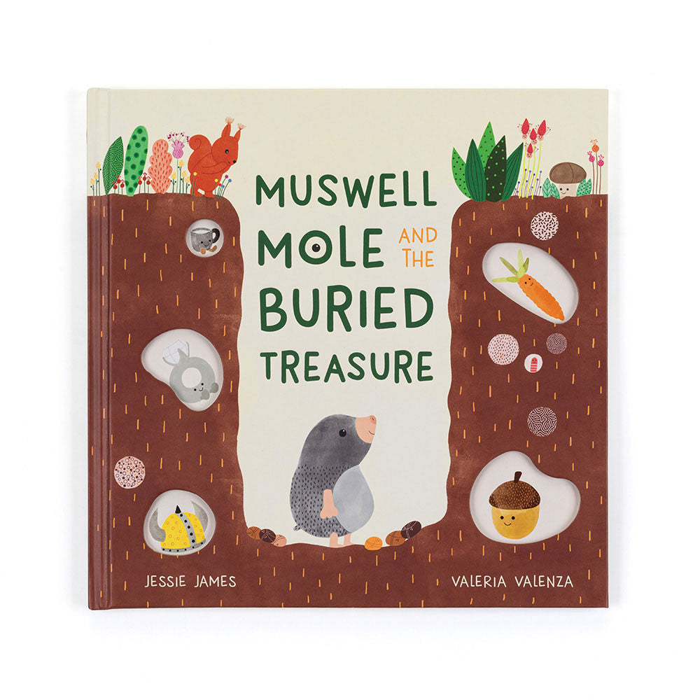 Muswell Mole and the Buried Treasure Book | Jellycat