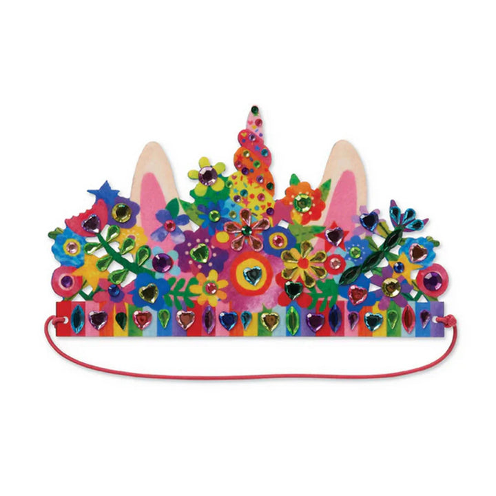 Jewel Art Crowns - Unicorn Flowers | Crocodile Creek