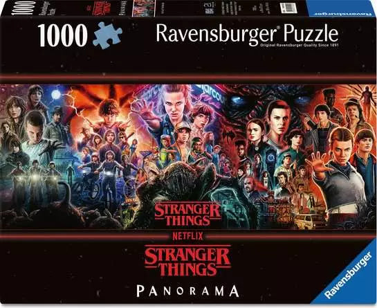 Stranger Things: See You On The Other Side Panoramic Puzzle - 1000pc Puzzle | Ravensburger