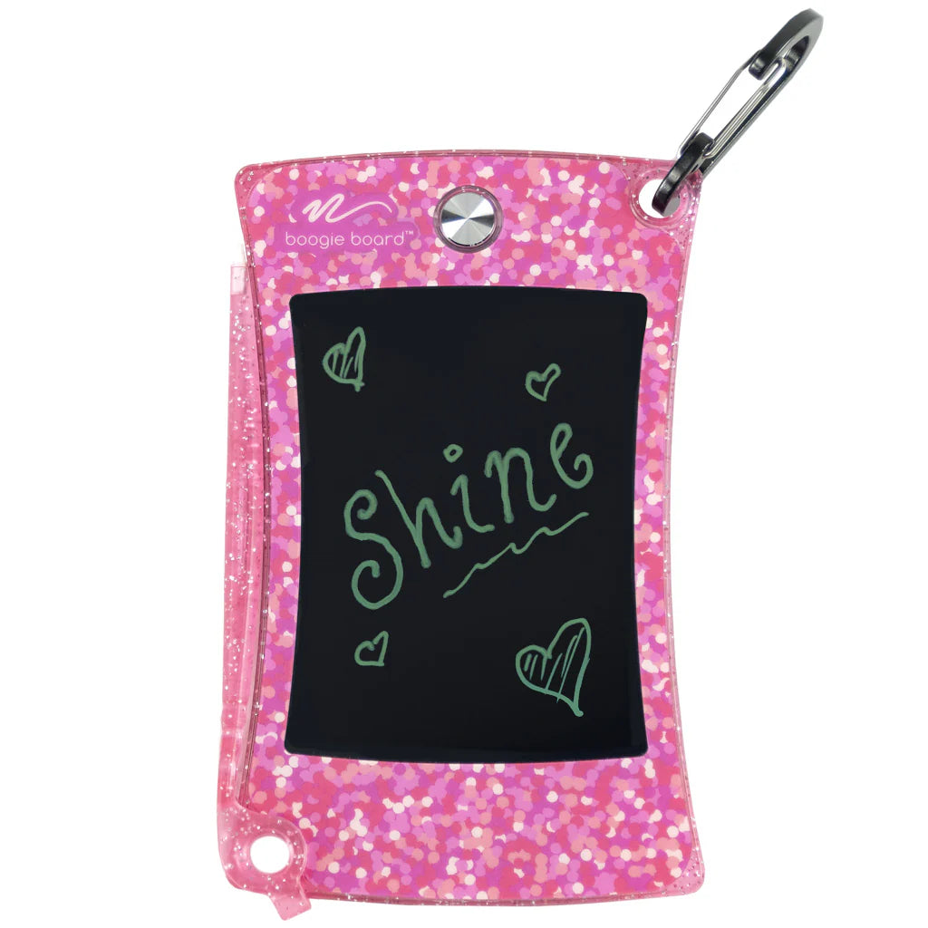 Pink Jot Pocket Writing Tablet - Shimmer Collection | Boogie Board