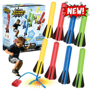 Junior Rainbow Rocket Set with 8 Rockets | Stomp Rocket® - LOCAL PICKUP ONLY