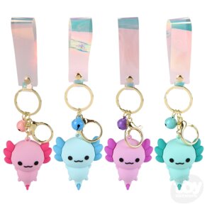 Axolotl Charm Wristlet Backpack Keyring | The Toy Network