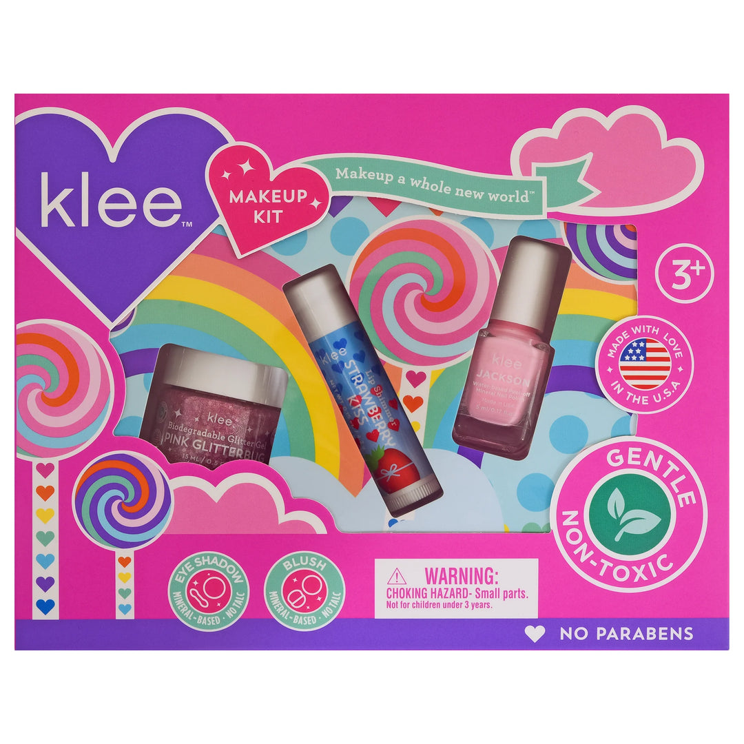 Spinning Pink Makeup Kit | Klee Kids