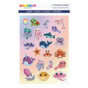 Kawaii Tides Hologram Sticker Sheet | MoonBow