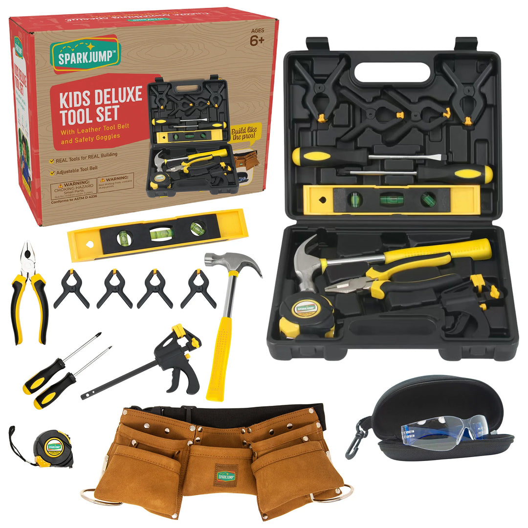 Kids Deluxe Tool Set | Spark Jump