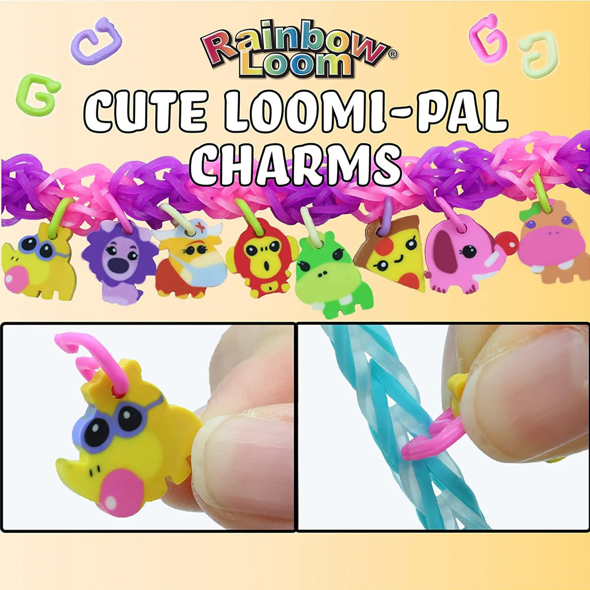 Loomi-Pals® Charm Bracelet Kit - Party | Rainbow Loom