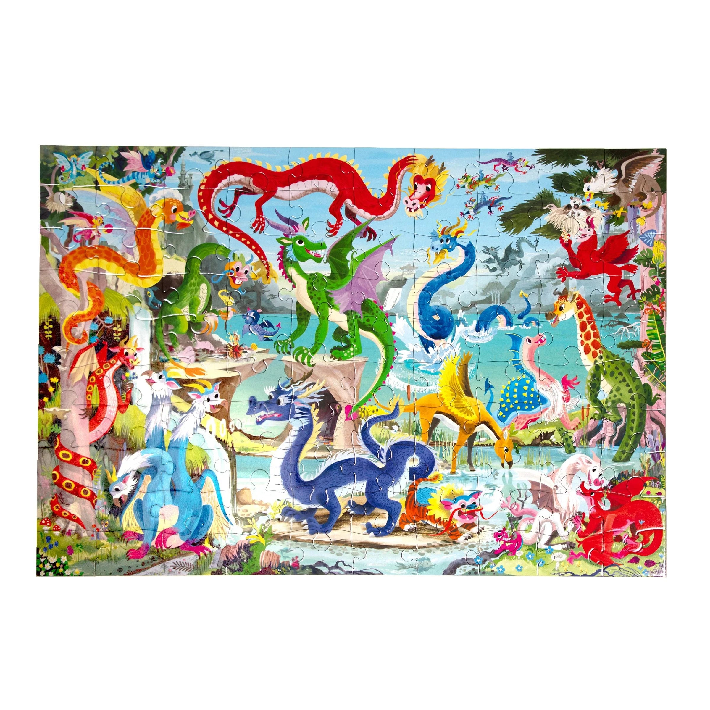 Love of Dragons 100 Piece Puzzle | eeboo