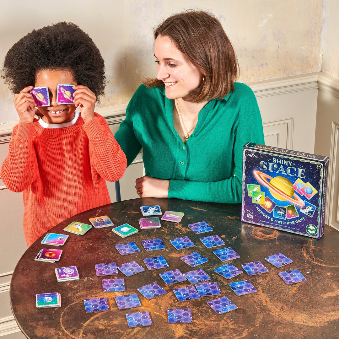 Space Shiny Memory & Matching Game | eeBoo