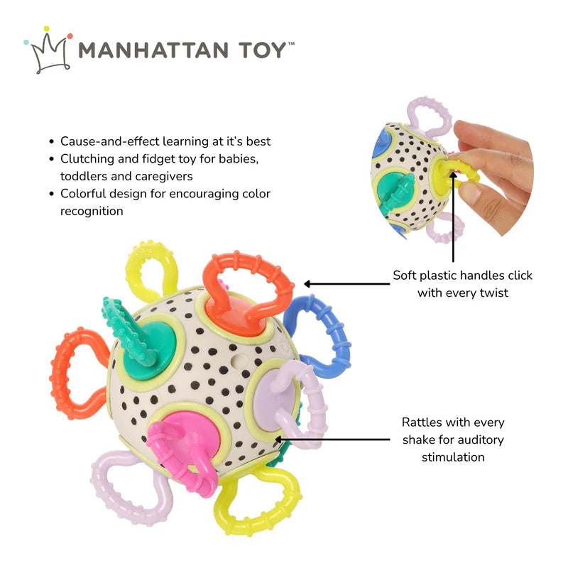 Click Clack Ball Colorpop | Manhattan Toy
