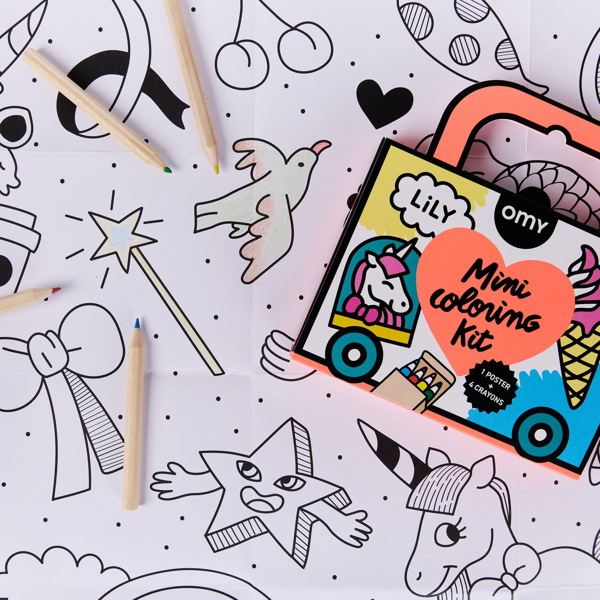 Mini Coloring Kit - Lily | OMY