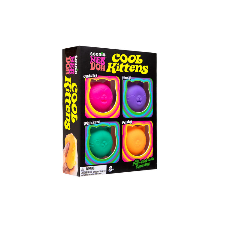 Teenie Cool Kittens NeeDoh - Multi Pack | Schylling