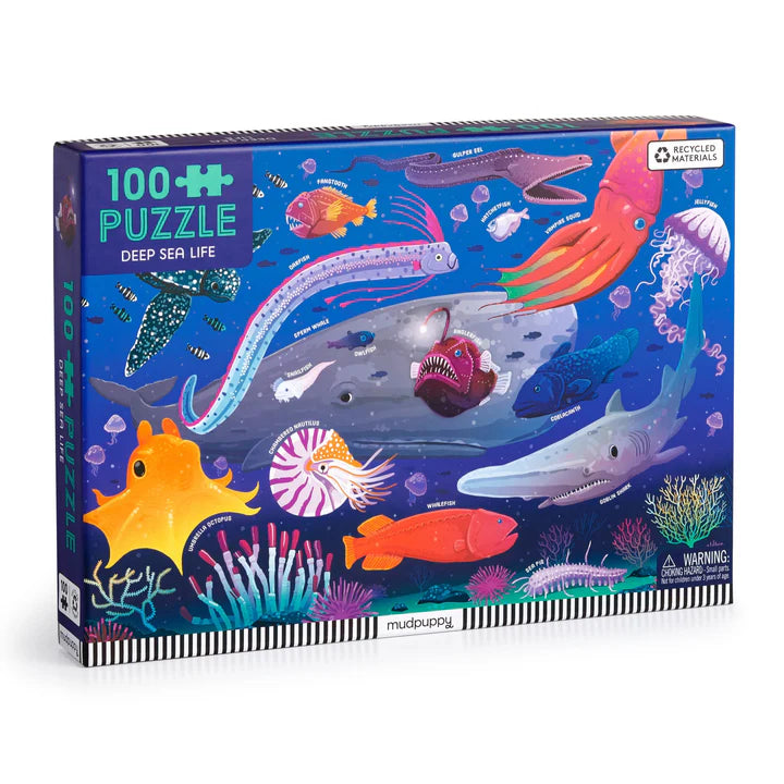 Deep Sea 100 Piece Puzzle | mudpuppy