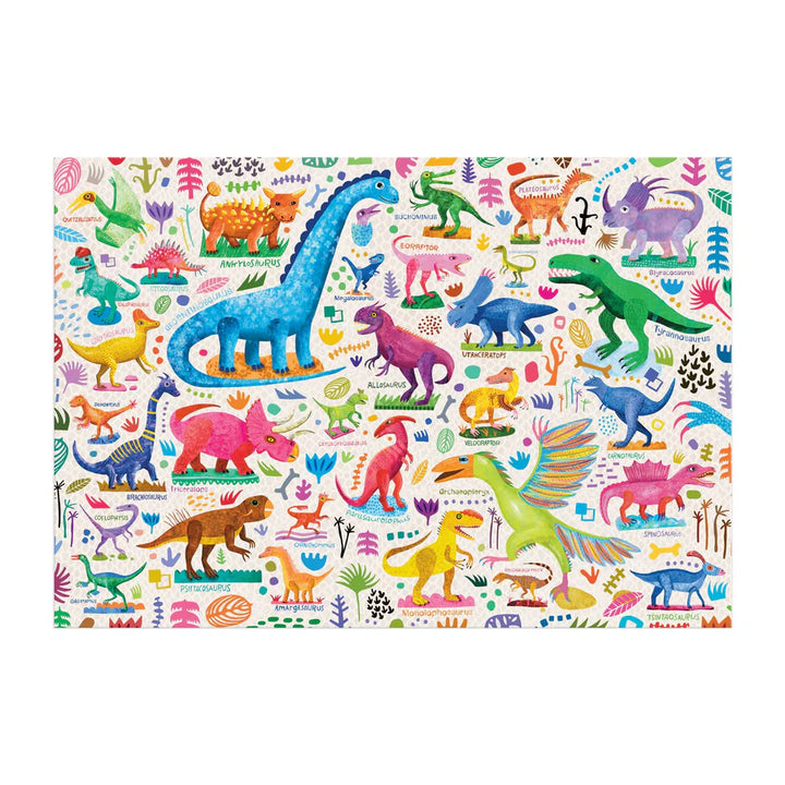Mighty Dinosaurs 100 Piece Puzzle | mudpuppy