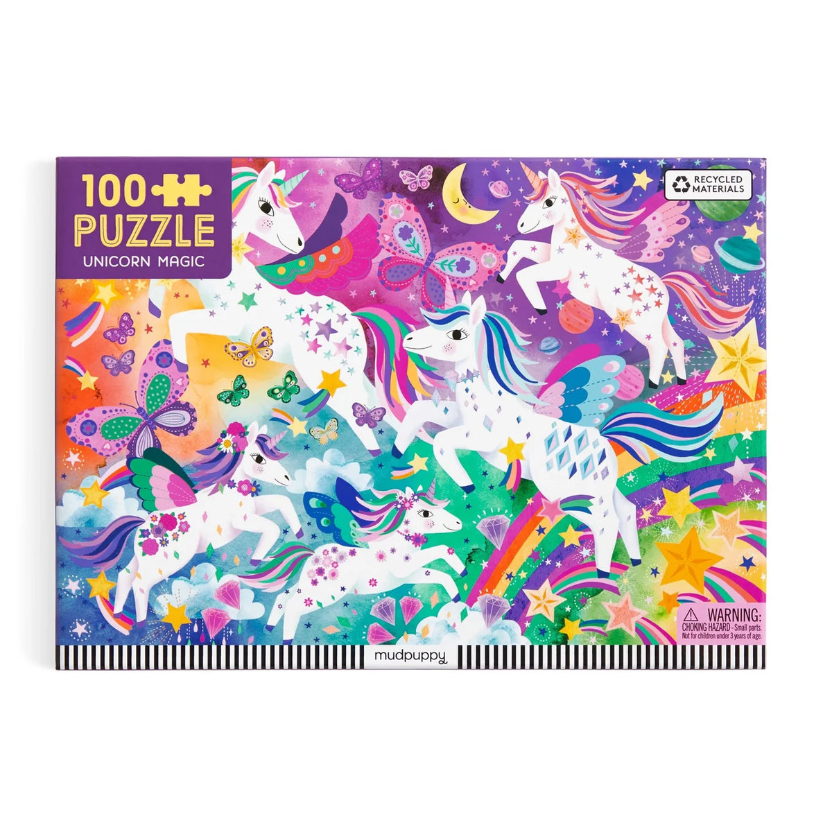 Unicorn Magic 100 Piece Puzzle | mudpuppy