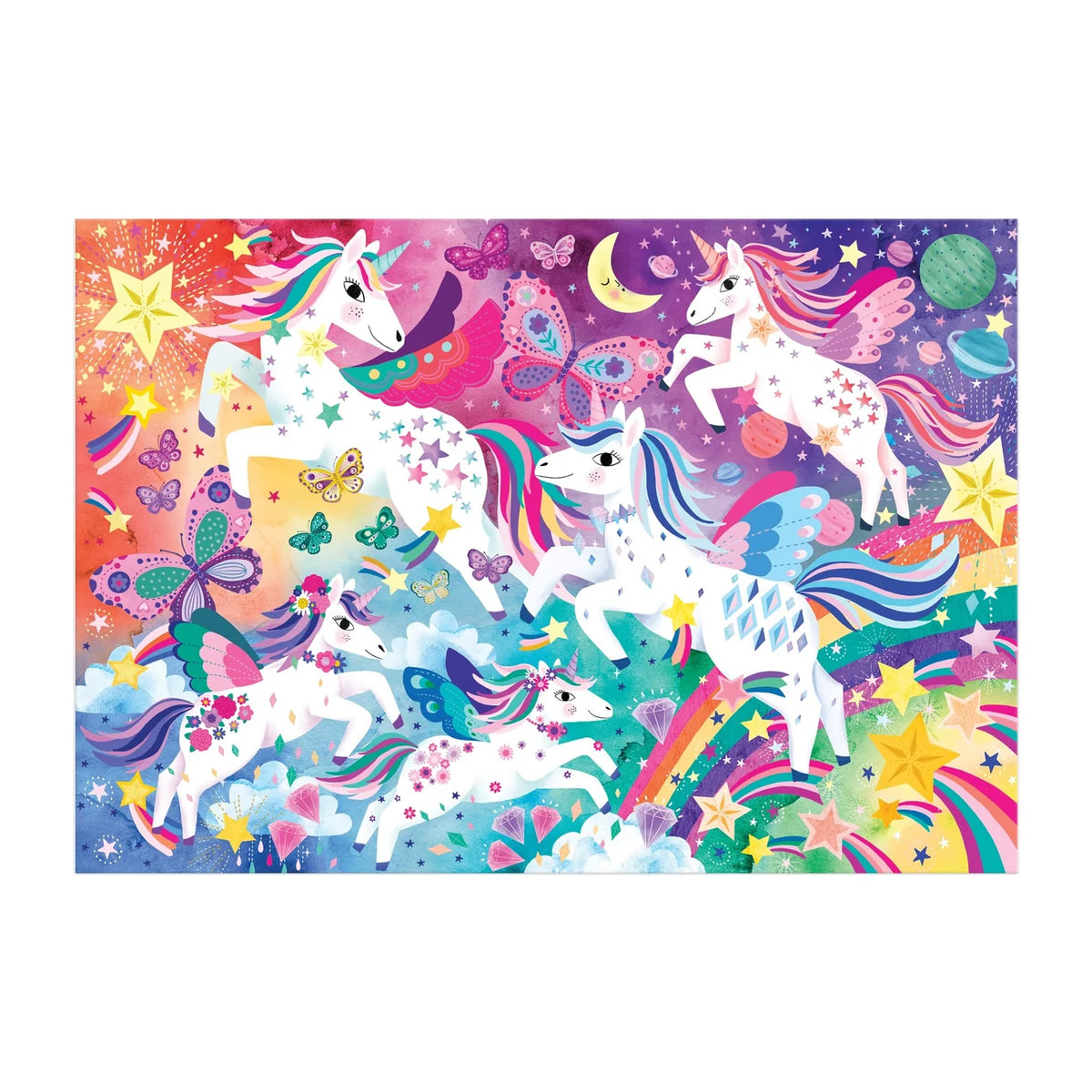 Unicorn Magic 100 Piece Puzzle | mudpuppy