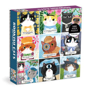 Bookish Cats 500 Piece Family Puzzle | mudpuppy