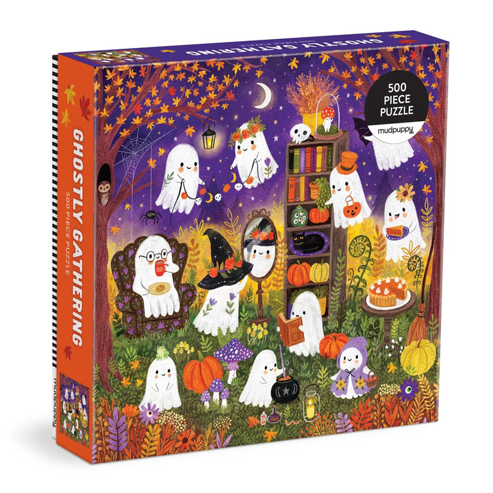 Ghostly Gathering Family Puzzle - 500 Piece | Mudpuppy