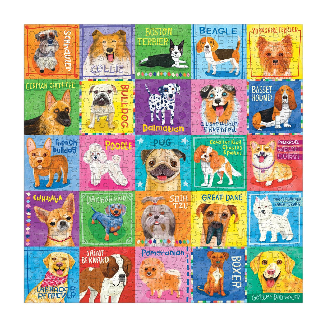 Pawsome Portraits 500 Piece Family Puzzle | Mudpuppy