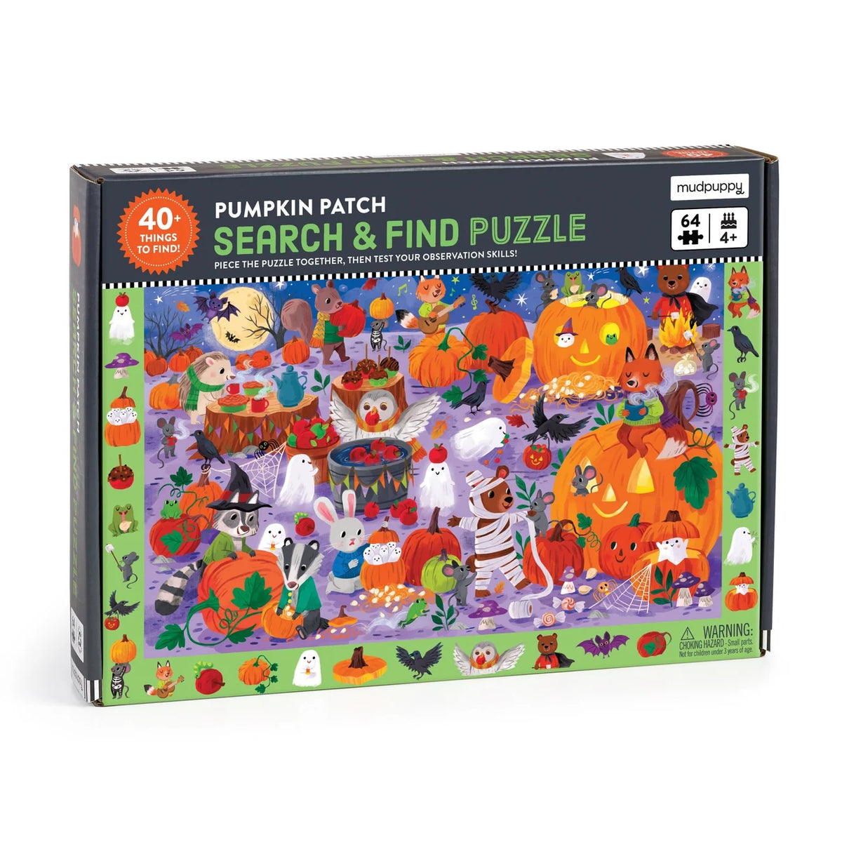 Pumpkin Patch 64 Piece Search & Find Puzzle | mudpuppy