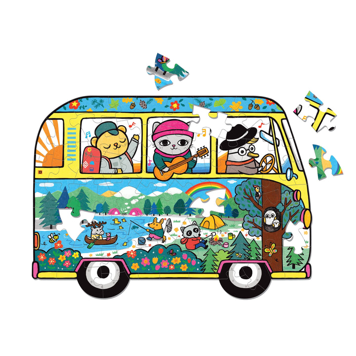 Adventure Van 75 Piece Puzzle | Mudpuppy