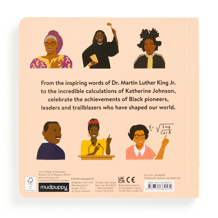 Board Book We Are Black History | Mudpuppy